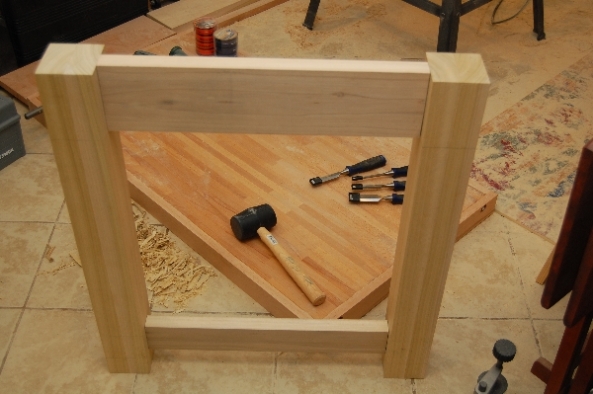 Wedged Tenon Bench Woodworking Plan Free Download 