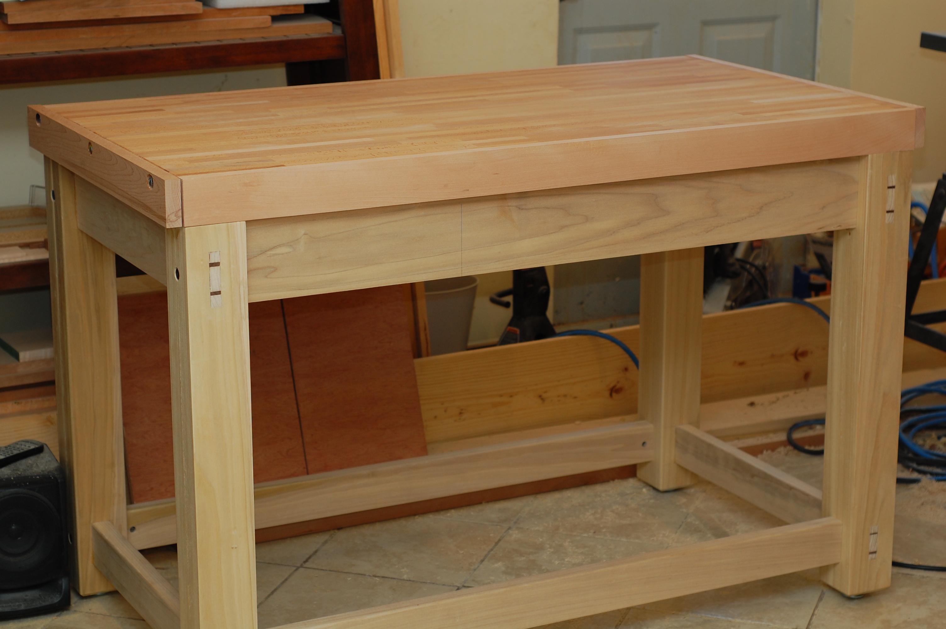 Image Gallery wooden workbench