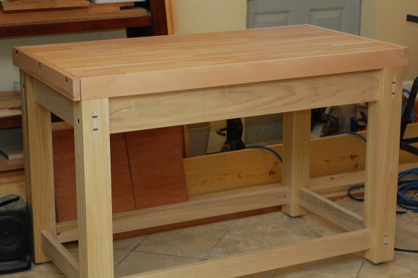 DIY Plans Wood Top Workbench modern platform bed diy
